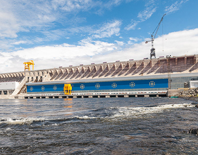 Boguchanskaya hydroelectric power station