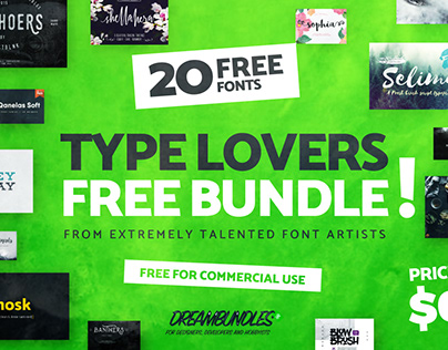 20 Free Whopping Fonts + Free for Commercial Use - 2018