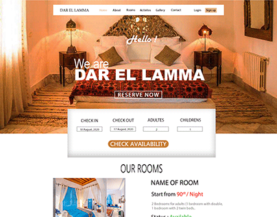 Dar El Lamma | UI & UX Design | University project