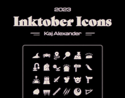 Inktober Icons challenge