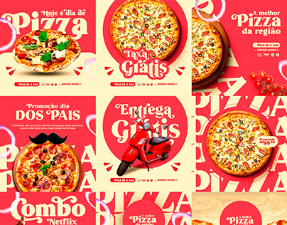 Social media Pizza | Designi
