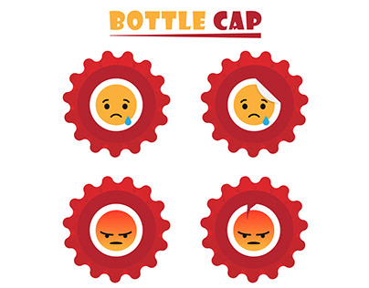 Smiley Caps - Illustration