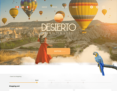 Desierto Travel Website