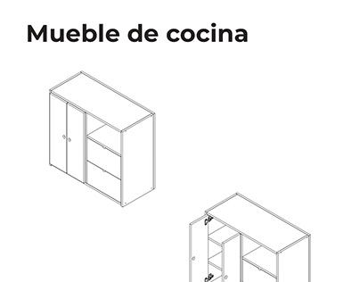 Manual de Instrucciones mueble de cocina