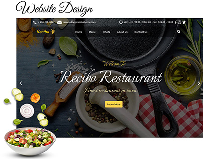 restaurant Website Design