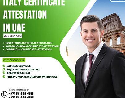 Italy certificate attestation services in uae