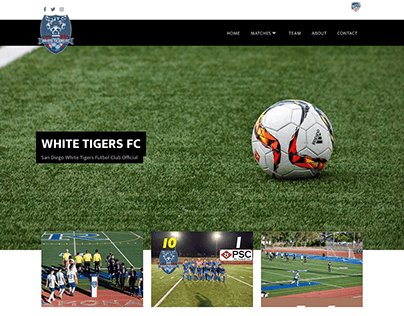 Football (Soccer) Team Website