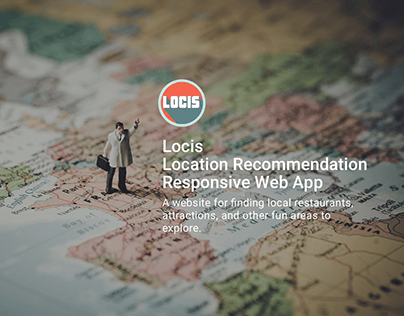 Locis Location Recommendation Responsive Web App