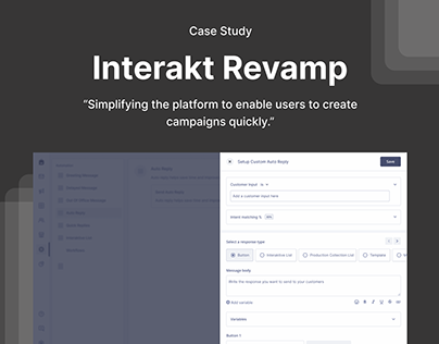 Case Study - Interakt Revamp