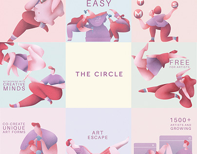 Illustrations for The Circle