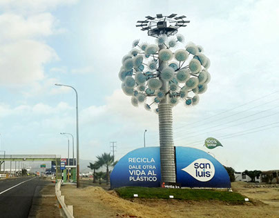 The First Recycled Eco-Billboard in Peru
