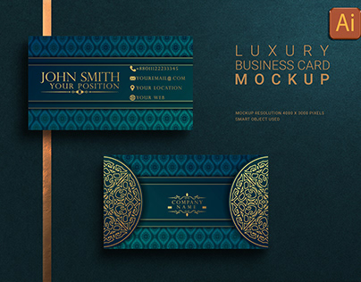 ( SPOT-UV ) Luxury Business Card