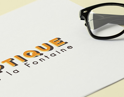 Optical Store | Lettering Logo Design