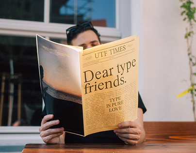 UTF Times – Serif Typeface