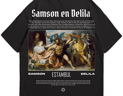 Project thumbnail - Samson en Delila T-shirt Design