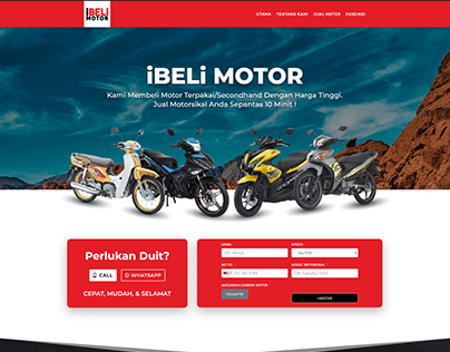 Website iBeli Motor Enterprise