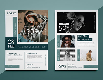 POPPY - Fashion flyer template