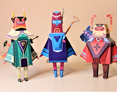 Paper Craft Characters