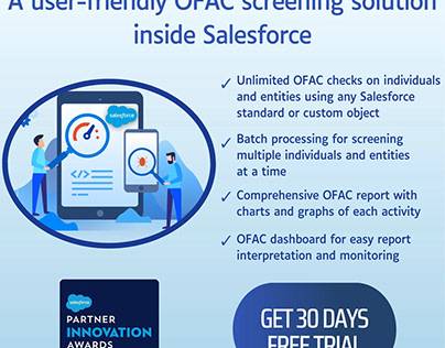 Salesforce-native OFAC sanctions screening app