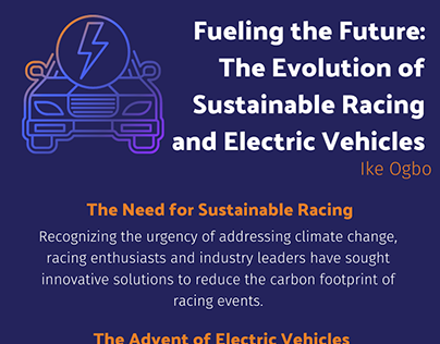 Evolution of Sustainable Racing and Electric Vehicles