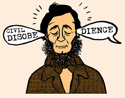 Illustrations about H.D.Thoreau (2015)