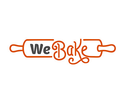 We Bake Logo Design