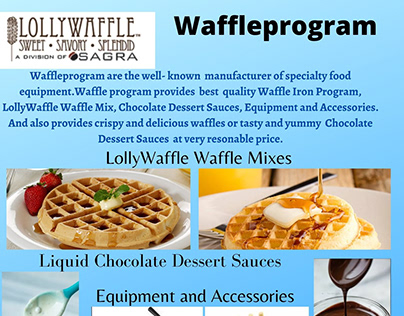 Chocolate waffle mix