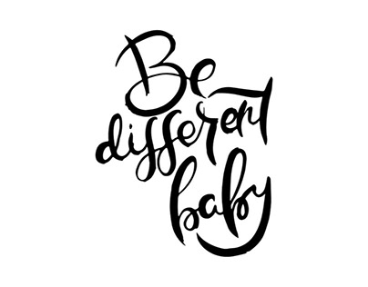 Be Different Svg
