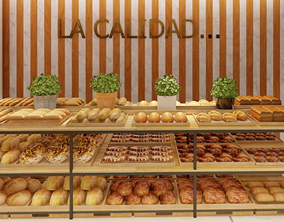 Bakery Shop Interior Design (LA CALIDAD - UK)