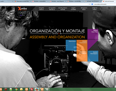 Corporación Xumba de Venezuela Website.