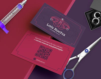 Laís Rocha - Safe Body Piercer - Identidade Visual