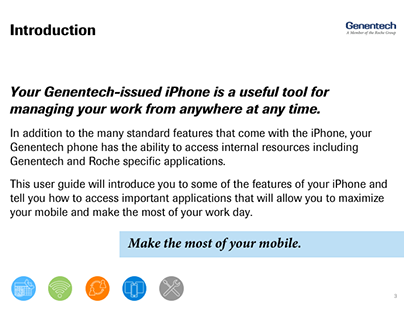 Genentech - Making the Most of Your Mobile Device