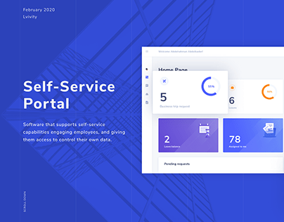 Self-Service Portal Website Redesign