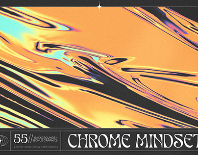 Chrome Backgrounds + Graphics