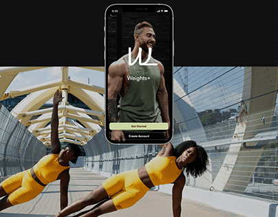 Fitness mobile appication | Weight+