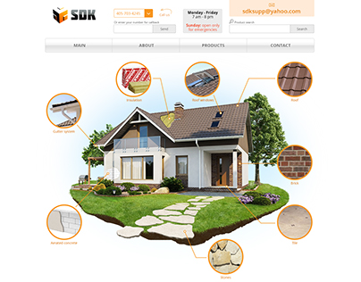 Website for trading house