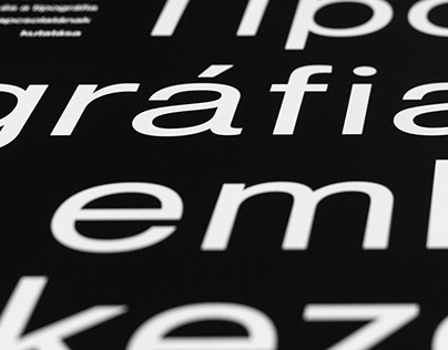 Typographic memory – editorial design of thesis