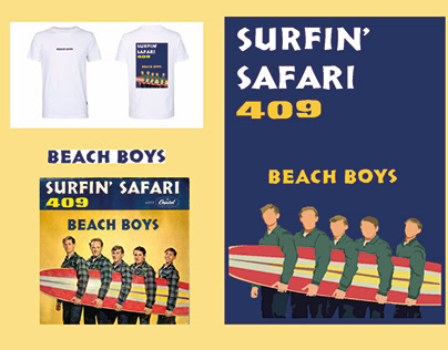 Camiseta Beach Boys
