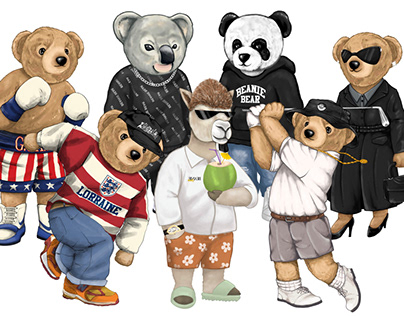 COSTUM BEAR/ANIMALS WITH OUTFITS