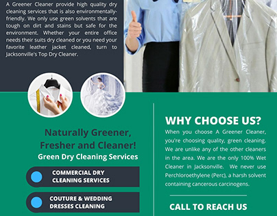 Best Dry Cleaner – A Greener Cleaner