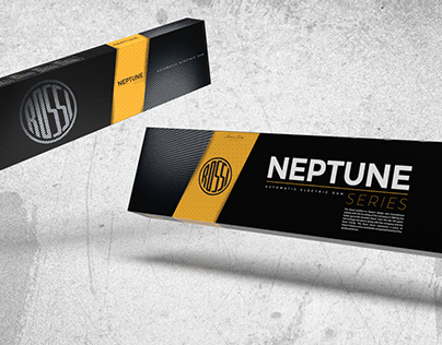 Design de Embalagem - Linha Neptune - Airsoft AK74