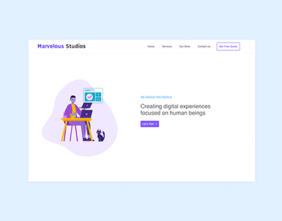 Marvelous Studios - Website Design