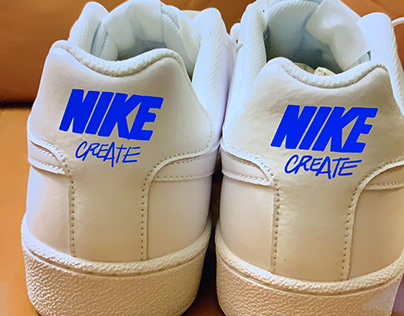 Custom designed sneakers