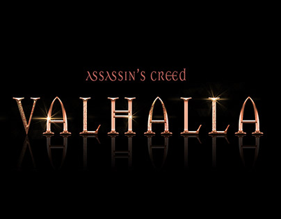 Assassin's Creed: Valhalla title treatment