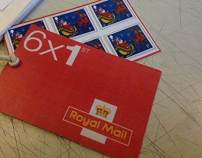 Final Design For Royal Mail Christmas Theme Stamp!