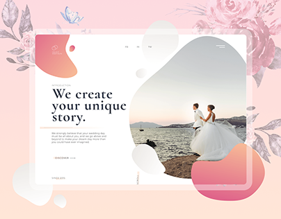 Landing page | Wedding agency