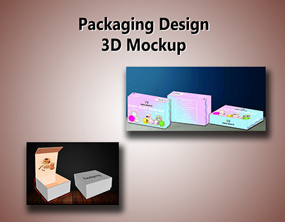 Packaging Design 3D Mockup