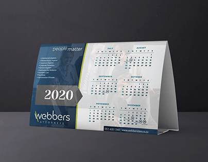 Promotional Calendar for a Law Firm