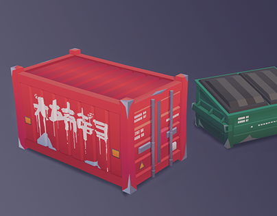 Stylized containers