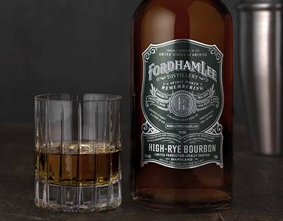 Fordham Lee Distillery High-Rye Bourbon Packaging